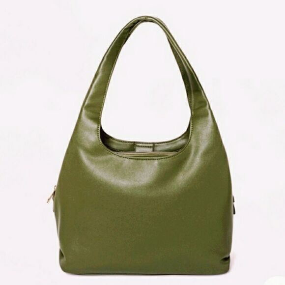 A New Day Tote Handbag Olive Green - Picture 2 of 8